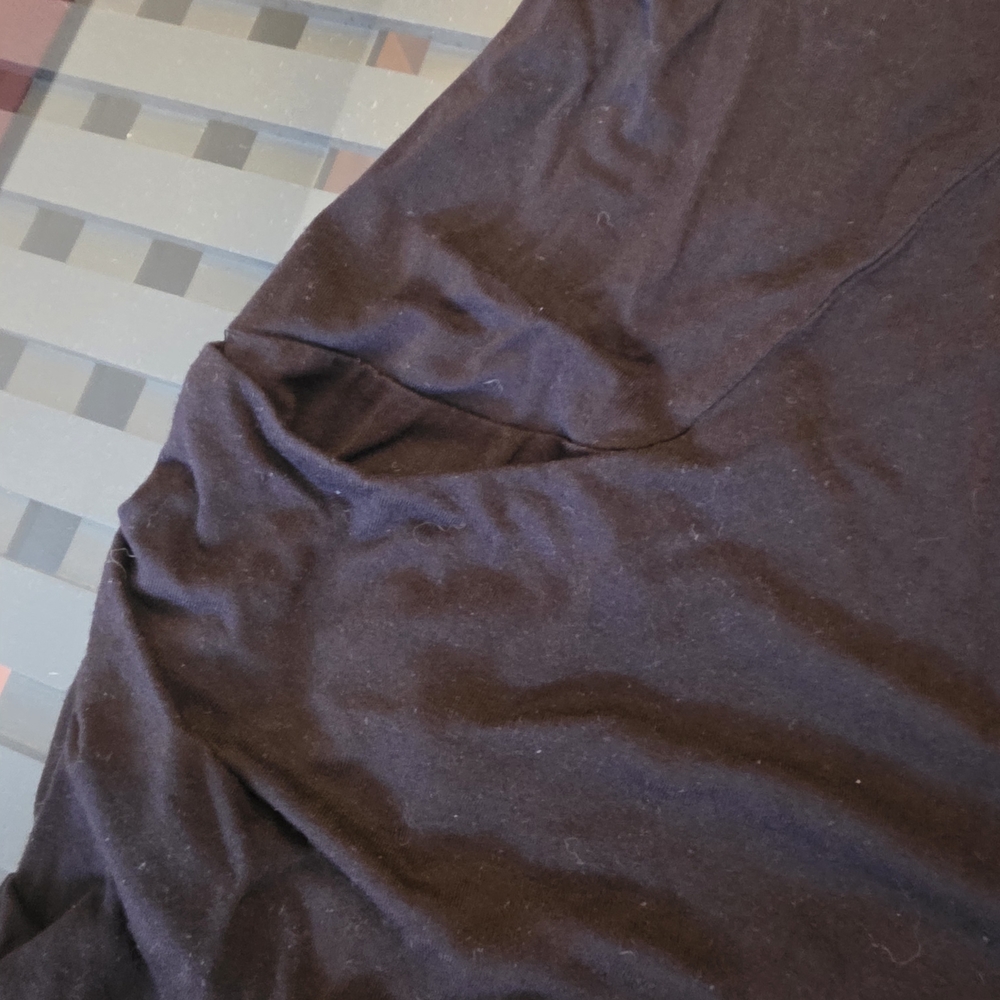 INC Black Grommet Detail Top - Picture 7 of 7